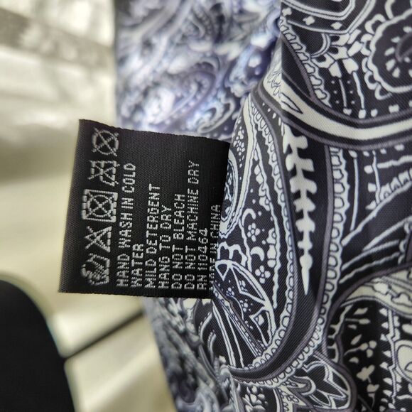 MONTANACO Faux Leather Jacket Womens Small Blank Quilted Peacoat Button Classic - Picture 13 of 14